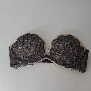 Victoria's Secret Very Sexy Multi-Way Padded Push Up Underwire Lace Bra 32D